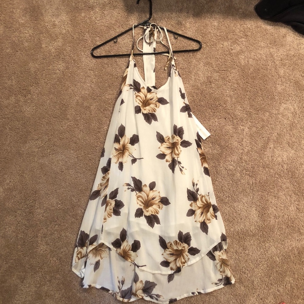 Hi-low flowy sun dress